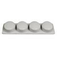 thumbnail image 3 of Huayishang Silicone Molds Jsc2931 4-Piece Handmade Soap Mold Easy to Demould Silicone Mold Oval, Kitchen Essentials Clearance Sale, 3 of 5
