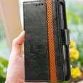 thumbnail image 4 of Flip Wallet Leather Case with Kickstand,Multi-Function Magnetic Phone Case for iPhone 14 Pro, 4 of 5