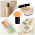 thumbnail image 3 of Unique Bargains 1 Pc Mushroom Head Puff for Travel Makeup Application Orange, 3 of 4