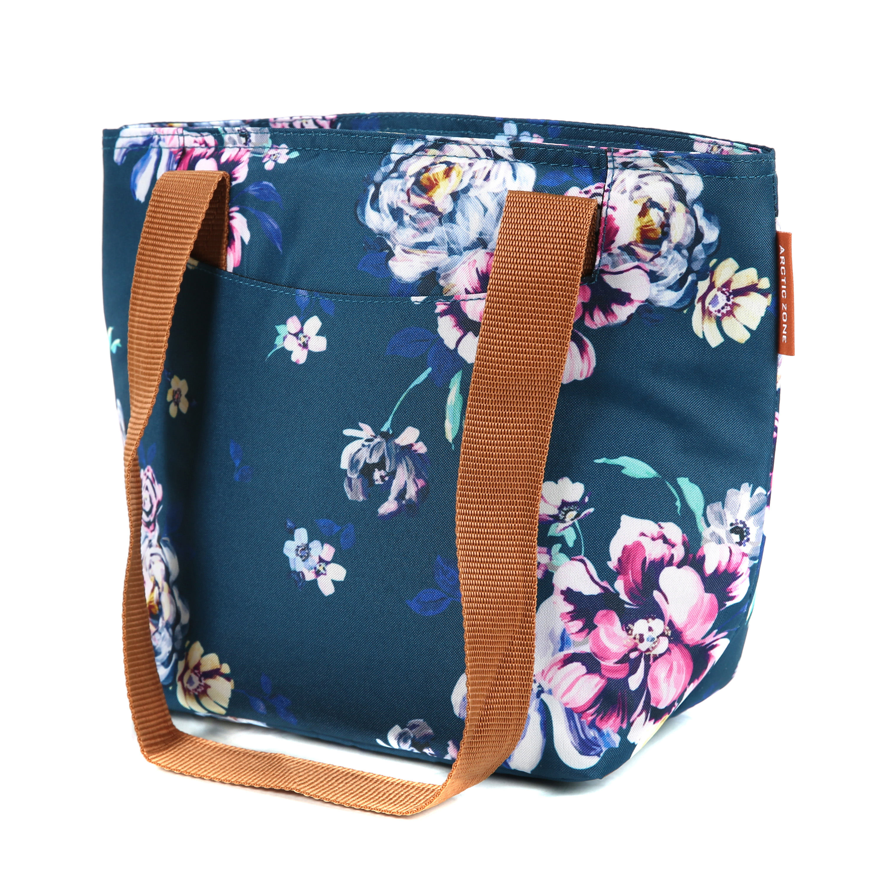 Arctic Zone Metropolis Lunch Tote, Lunch Bag For Women, Midnight Floral