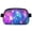 Black-158, variant on Planetary Nebula Fanny Pack – Spacecraft and Star Design Waist Bag – Waterproof Belt Bag for Astronomy and Outer Space Adventures