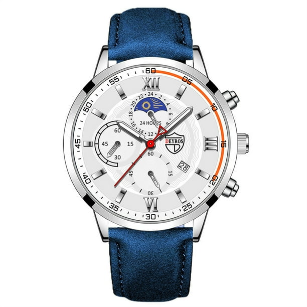 Reloj de Pulsera Para Hombre, Original A Estrenar Correa Metalica Hombre, Moderno, Casual, Deportivo Reloj de Pulsera,Reloj Digital Multifuncional para Hombres, Deportes, Correr F,PU