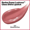 thumbnail image 2 of Revlon Super Lustrous Glass Shine Lipstick, Moisturizing Lipstick with Aloe - Glossed Up Rose, 2 of 9