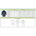 thumbnail image 2 of Kureaily Mens Fashion Simple Slim Fit Solid Color Pocket Decoration Cardigan Long Sleeve Coat, 2 of 7