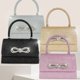 thumbnail image 2 of LHSHIDU Womens Evening Bag Sparkly Bow Clutch Purse Wedding Party Purses Glitter Rhinestone Cocktail Prom Handbags, 2 of 9