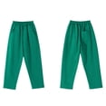 thumbnail image 5 of Shachafan Boys Casual Jogger Pants With Side And Pleats Comfortable Loose Fit Straight Leg Athletic Trousers For Summer Season Youth Wear Baby Winter Clothes Boy, 5 of 7