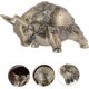 thumbnail image 3 of Cenicero para fumar Cenicero de cerámica para el hogar Estatua de toro Contenedor de metal con tapa Soporte para cenicero de metal Contenedor de ceniza Animal Aleación de zinc 20 * 9 * 13 CM Bronce, 3 of 5