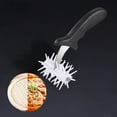 thumbnail image 1 of Rodillos para de Pizza Docker, rodillo para Pizza, rodillo de panadería, pasador de pan de Pizza de acero inoxidable, perforador, alfileres para, 1 of 10