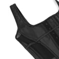 thumbnail image 3 of Faja moldeadora de cintura para mujer, color liso, tirantes de gasa, tubo, corsé, camiseta sin mangas, faja de poliéster para mujer, 3 of 8