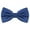 Blue, variant on INSPIRE CHIC Father's Day Men's Grids Patterned Solid Color Adjustable Pre-tied Bow Tie Lake Blue