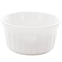 Corningware RS4 4oz/118mL Round French White Ramekins Bakeware Ceramic Bowl