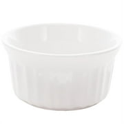 Corningware RS4 4oz/118mL Round French White Ramekins Bowl (4-Pack)