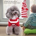 thumbnail image 2 of Suéter para mascotas ANGGREK cuello Alto Invierno perros gatos azul Rojo S M L XL XXL, 2 of 8