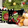 thumbnail image 2 of Set de 4 Fundas de Cojín 45x45 cm Navideñas del Grinch, Tela Suave y Lavable, Decoración Festiva para Sofá, 2 of 7