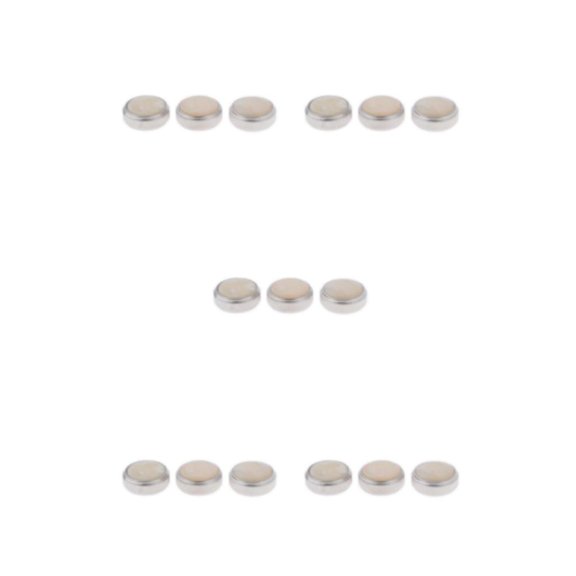 Advancent 3 Pieces Alloy Euphonium Valve Finger  Instrumental Wind Set Buttons Brass Type2 NO2
