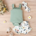 Toddler Baby Girl Clothes Summer Outfits Set Girls Sleeveless Ruffles