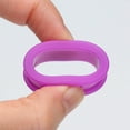 thumbnail image 5 of A Pair of Flexible Silicone Double Flared Ear Gauge Tunnel Plug, 5 of 5