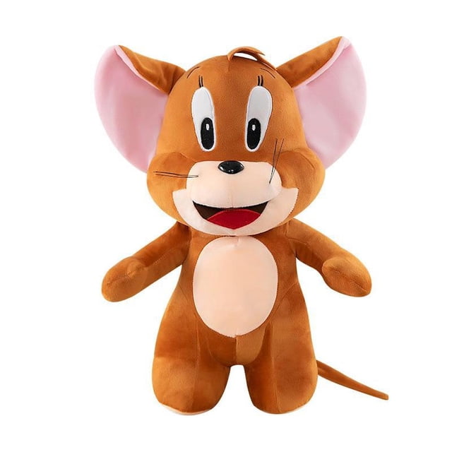 Muñeco de peluche Tom Jerrys Anime de 25 cm con guata de seda