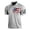 Gray #20, variant on Kopltyrfg Short Sleeve Polo Shirts for Men Graphic Stretch Casual American Patriotic Raglan Golf Polos for Men Light Blue 2XL