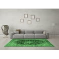thumbnail image 3 of Ahgly Company Indoor Rectangle Medallion Emerald Green Traditional Area Rugs, 2' x 3', 3 of 4