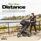 thumbnail image 3 of Joovy Zoom360 Ultralight Jogging Stroller Featuring High Child Seat, Shock-Absorbing Suspension, Extra-Large Air-Filled Tires, Parent Organizer, Air Pump, and Easy One-Hand Fold (Charcoal), 3 of 5