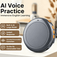 thumbnail image 3 of AI Translator Language Translation Device, Smart Wearable Real-Time Voice Translator with Multiple Languages Practice Companion for Travel and Business, 3 of 6