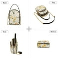 thumbnail image 3 of FORMRS Crossbody Bag for Women Quilted Travel Shoulder Cell Phone Purse with Chain Strap Handbag, White Rabbits, 3 of 7