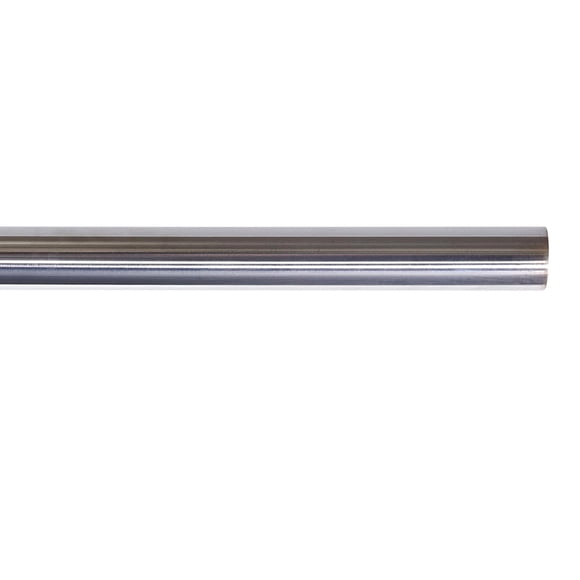 Tubo Para Cortinero Novacort Acero Cromado 1.75M X 2.54Cm