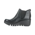 thumbnail image 2 of FLY London Byne Leather Boot, 36, Black, 2 of 5