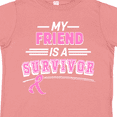 thumbnail image 4 of Inktastic My Friend is a Survivor Breast Cancer Awareness Boys or Girls Toddler T-Shirt, 4 of 5