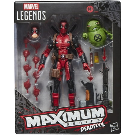 Hasbro Collectibles - Marvel Comics - Marvel Legends Maximum Series - Deadpool Action Figure with Doop