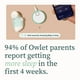 thumbnail image 5 of Owlet Dream Sock® - Monitor inteligente para bebés aprobado por la FDA - Realice un seguimiento de la frecuencia del pulso (corazón) en vivo y el oxígeno en bebés - Reciba notificaciones, 5 of 5