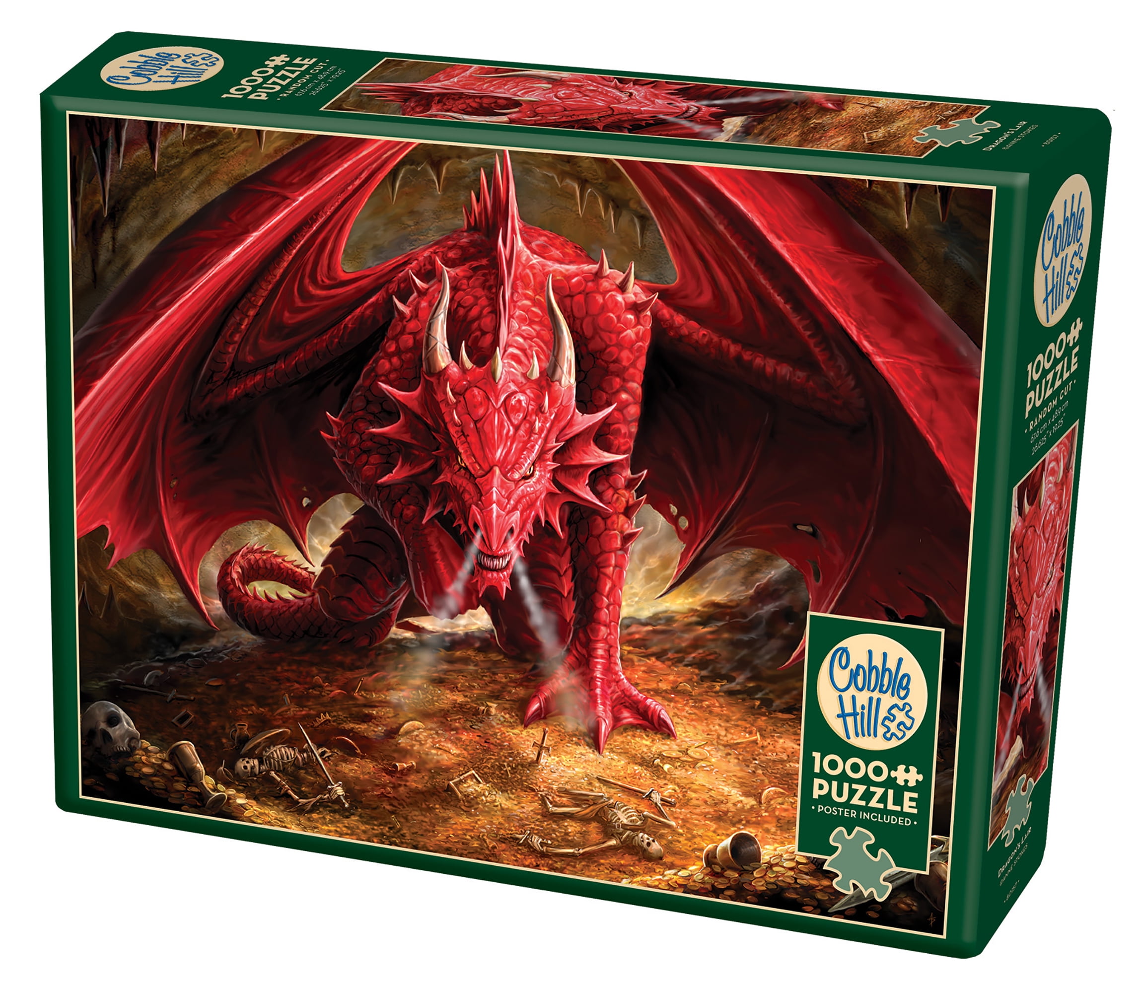 Dragon Puzzle 1000 Piece Dragonforge Jigsaw by Cobble Hill Puzzle Company 