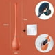 thumbnail image 2 of Fiudx Cepillo de Inodoro Flexible, Diseño de Apertura Automática, Montaje En Pared Sin Perforaciones, Limpieza de Esquinas Muertas de 360°, Base Adhesiva Resistente, Ideal para El Hogar, La Oficina y, 2 of 2