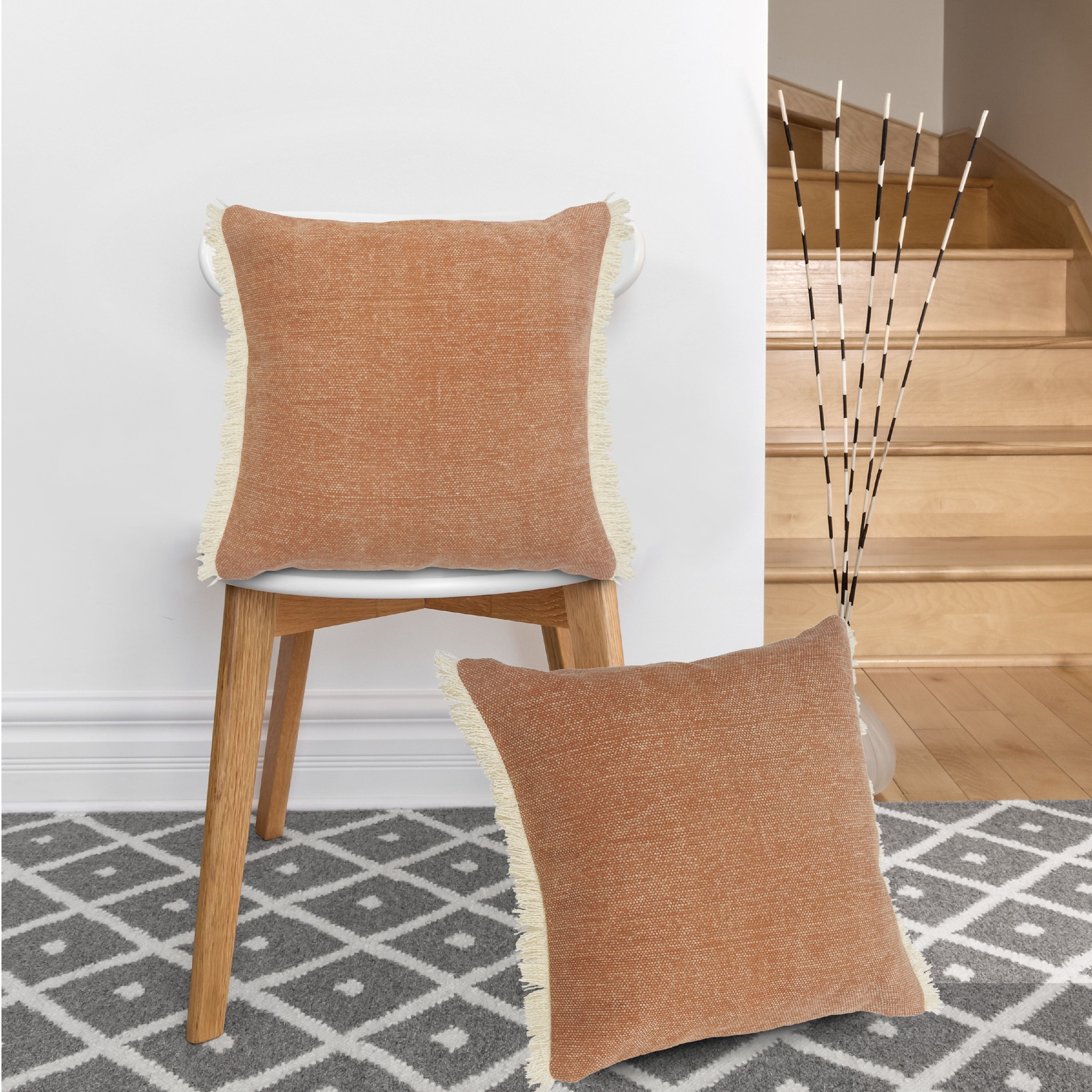 Caramel colored throw pillows cheap