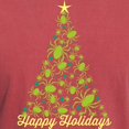 thumbnail image 3 of CafePress - Spider Christmas Tree T Shirt - Mens Comfort Colors Shirt, 3 of 5