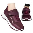 thumbnail image 3 of Xiaoxatg Women's Comfortable Breathable Sneakers for Casual Walking Lightweight Athletic Shoes Ideal for Everyday Wear and Sports Activities 7 Purple, 3 of 9