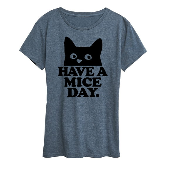 Instant Message - Have A Mice Day - Women's Short Sleeve Graphic T-Shirt