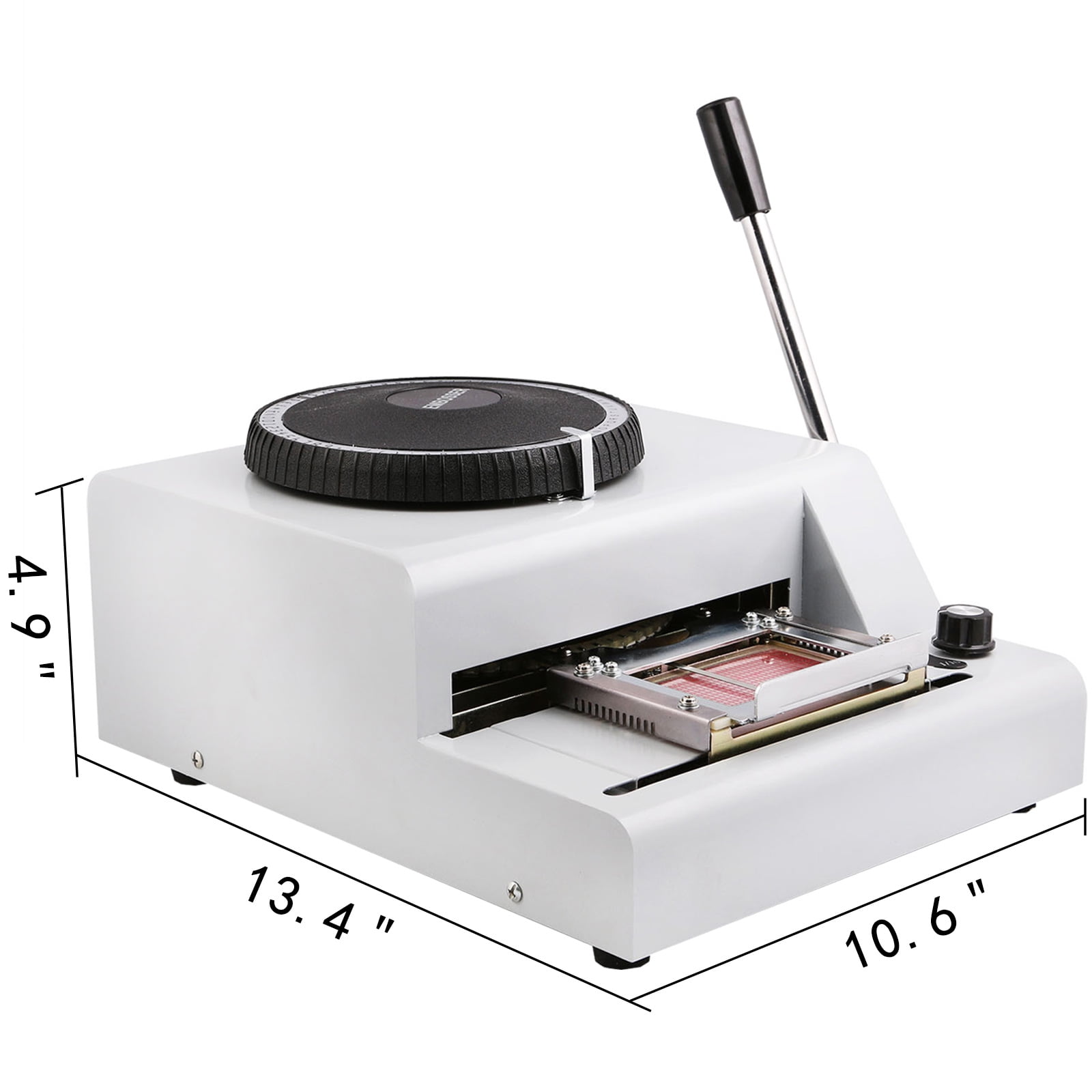 【USA】72 Character Letter Manual Embosser Stamping Machine Credit Card Embossing 