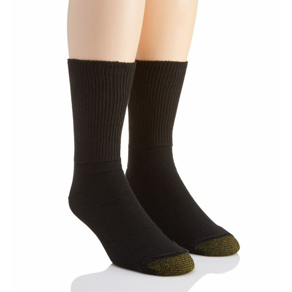 GOLDTOE Men's Gold Toe 202S Non Binding Super Soft Crew Socks 2
