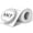 White-Φ2"(Round, Φ50mm), variant on 2 inch Round Thermal Labels Tapes White Circle Stickers Label Papers  Self-Adhesive for Address/Small Business/ (150 Labels/Roll)