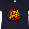 thumbnail image 4 of Inktastic Little Sister Super Hero Girls Baby Bodysuit, 4 of 5