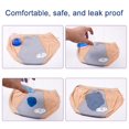 thumbnail image 3 of YUANOU Culottes Menstruelles Coton Anti-Fuites Slips de Protection (Gris), 3 of 7