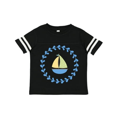 

Inktastic Sailboat Baby Boy Gift Toddler Boy Girl T-Shirt