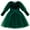 Tulle-Green, variant on 2-7T Toddler Baby Girls Christmas Velvet Dresses Casual Puff Sleeve Tulle Tutu Dress Sequins Stars Party Dresses