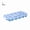 Blue, variant on 18-Grid Silicone Ice Tray with Lid - Fun Moon, Star, and Heart Shapes in Vibrant Colors