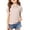 Light Pink, variant on Swanpen Girls Short Sleeve Polo Shirt, Classic Solid Color School Uniform Top, Breathable Back to School Outfit for Kids Toddlers,Blue 140