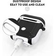 thumbnail image 2 of Housse Airpods, ORETech Hybride Résistant 2 en 1 Coque de Protection Complète Antichoc Pc Dur + Housse en Silicone Souple, 2 of 4