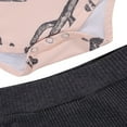 thumbnail image 4 of Baby Girls Summer Clothes Sleeveless Cactus Print Romper+Solid Color Ruffle Shorts+Headband Infant 3Pcs Outfits Gray 9-12 Months, 4 of 7
