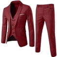 thumbnail image 1 of Men Business Blazer Vest Pant Suit Set, 1 of 1